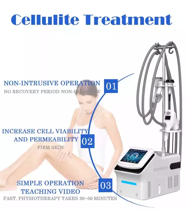 Professional RF Vacuum Roller Body Sculpting Slimming Cavitation Body Massage Fat Removal Velashaping Machine
Professional RF Vacuum Roller Body Sculpting Slimming Cavitation Body Massage Fat Removal Velashaping Machine