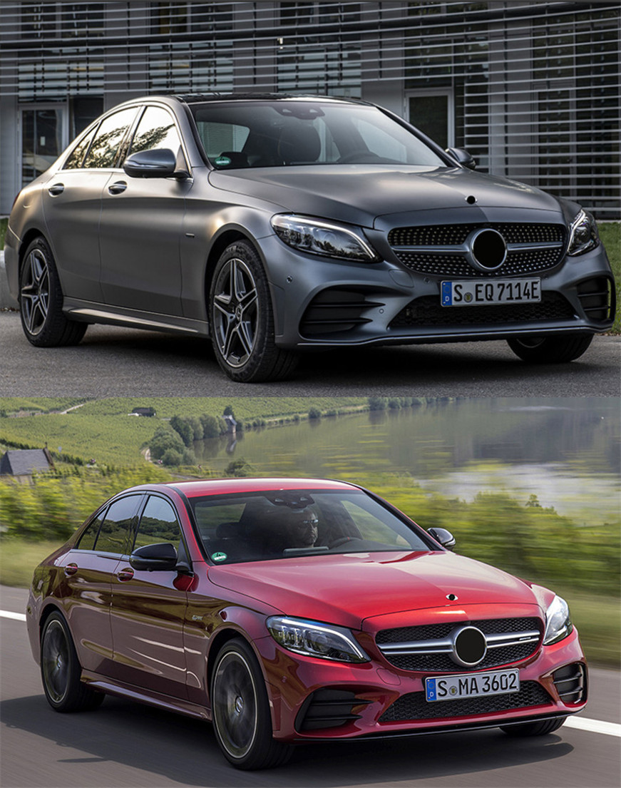 Car Headlights Assembly For Benz W205 C63 20 15-2021 C300 C260 Front Headlight Replacement DRL Daytime Light