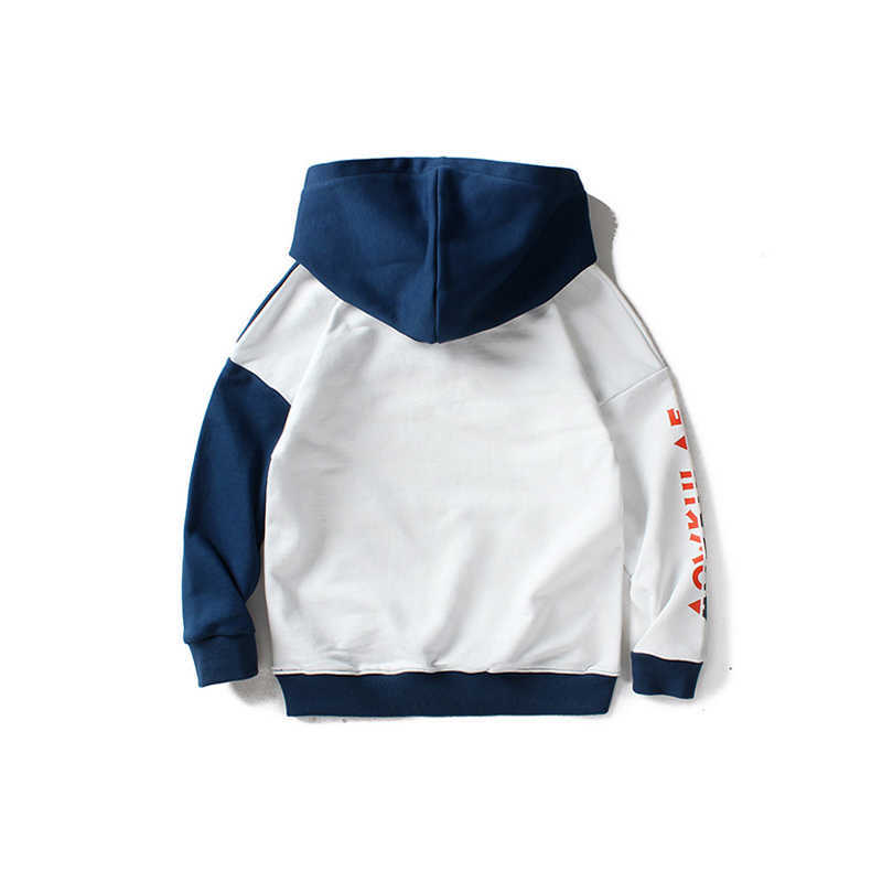 Pullover Spring Fall Fashion Children Hoodies Clothes Kids Boys Hooded Tops Teenage Cotton Long Sleeve Sweatshirts 4 8 12 13Yrs 220924
