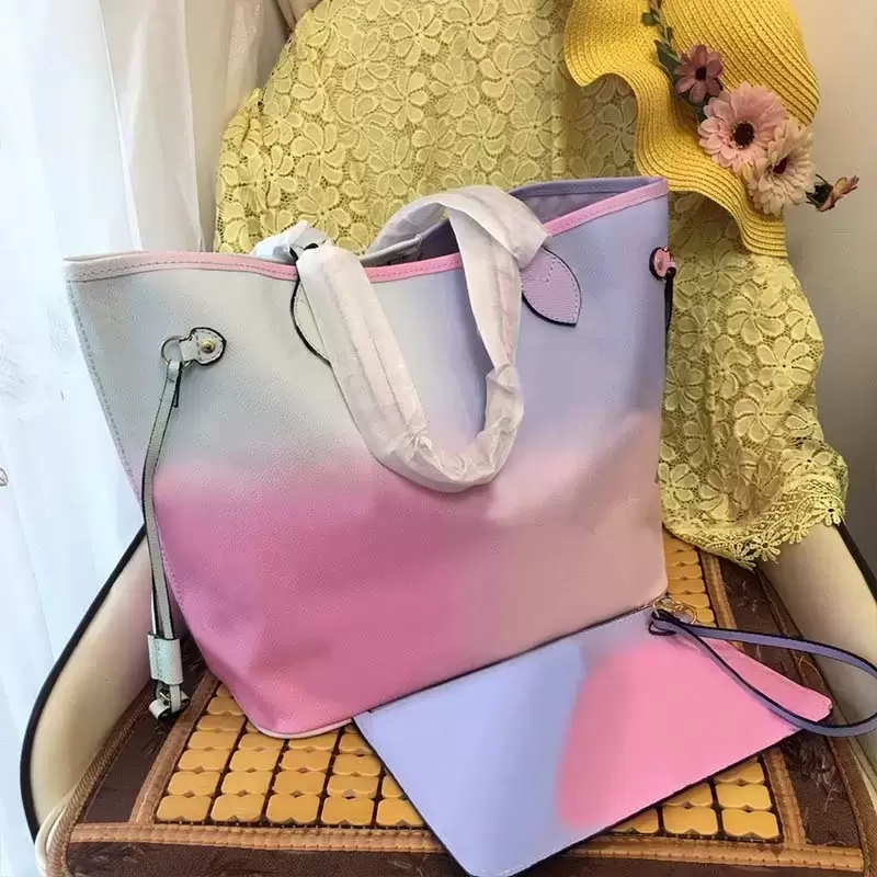 Tote Bag Ladies Crossbody One Shoulder Shopping Bag Backpack Luxurys Handbag Midnight Fuchsia/Sunrise Pastel with Clutch Zip Pouch
Tote Bag Ladies Crossbody One Shoulder Shopping Bag Backpack Luxurys Handbag Midnight Fuchsia/Sunrise Pastel with Clutch Zip Pouch
