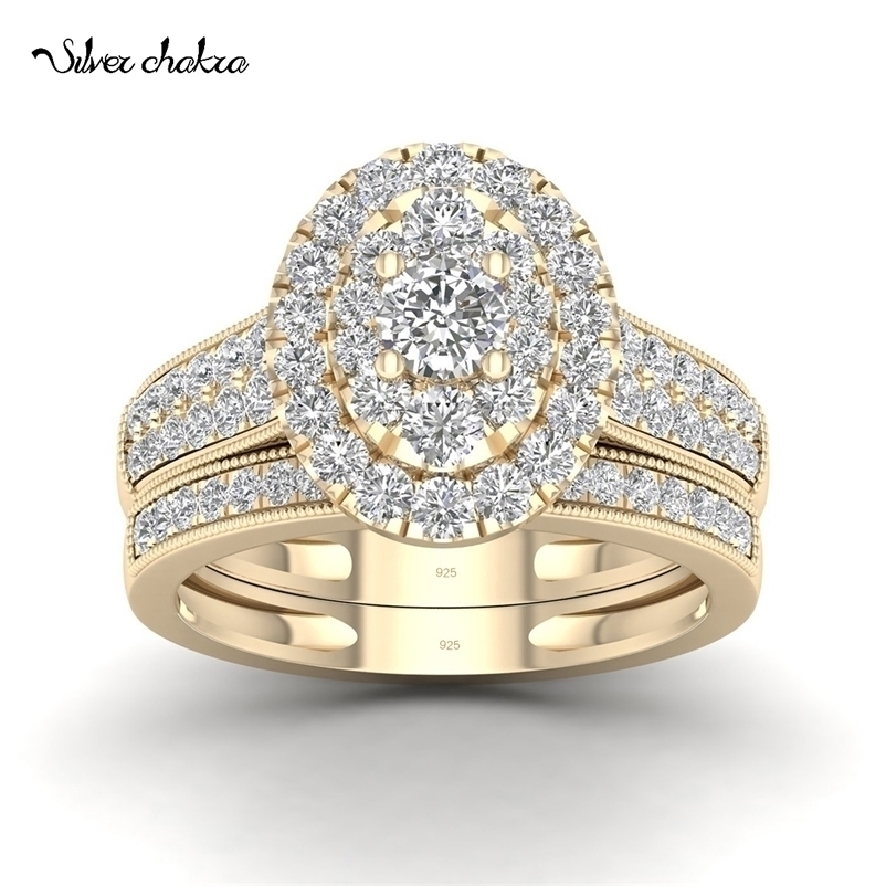 Solitaire Ring 2PCS Diamond Couple s Set Woman Wedding Engagement Sterling Silver Shining Luxury 5A Zircon 14k Gold Classic Jewelry 220923
Solitaire Ring 2PCS Diamond Couple s Set Woman Wedding Engagement Sterling Silver Shining Luxury 5A Zircon 14k Gold Classic Jewelry 220923