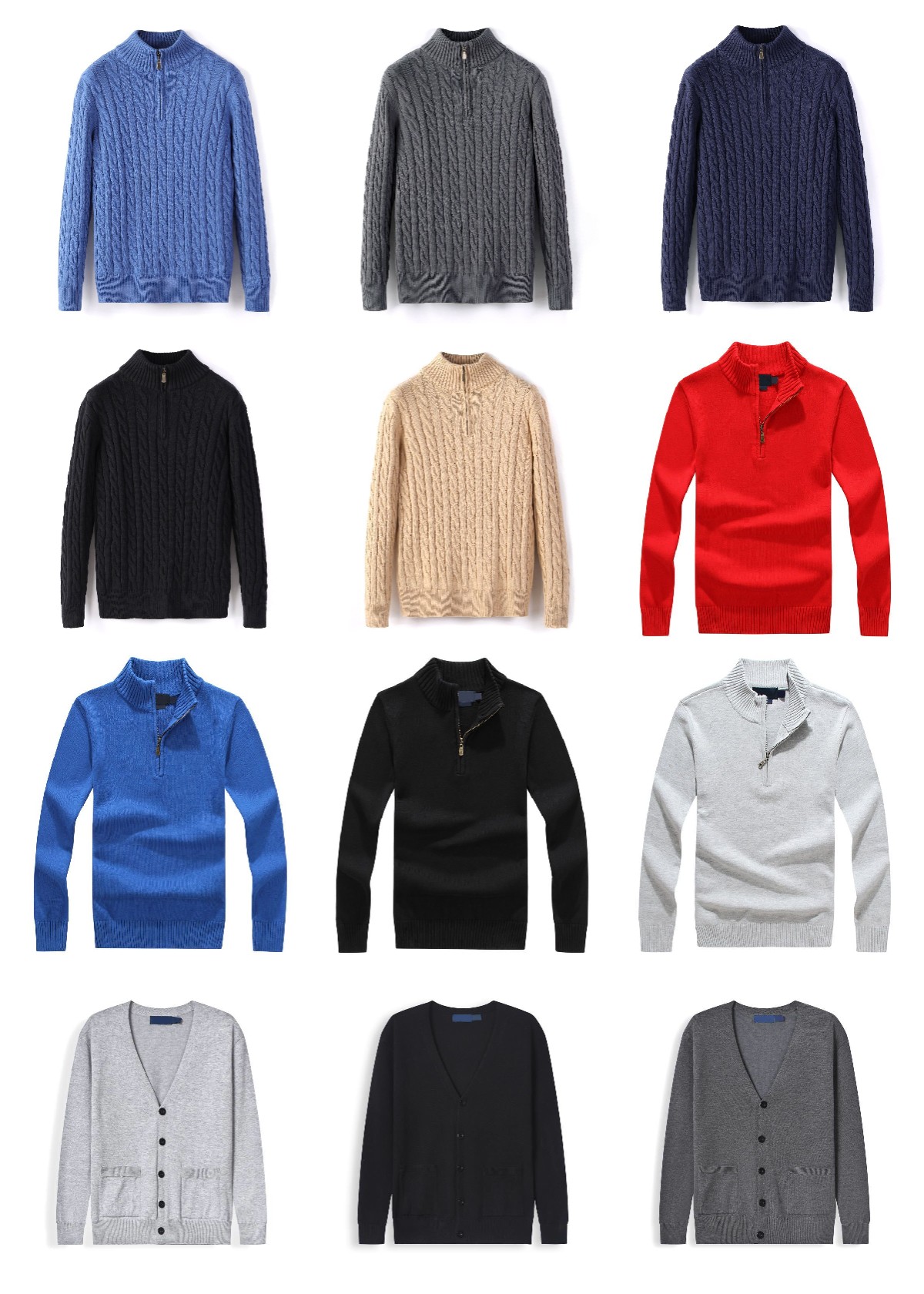 2022 Designer Fashion Men's Ralphs Sweater Half High Zipper Collar Knit pony Sweater Retro Twist Long Sleeve Autumn Winter Warm Sweaters Size, I need see other product
2022 Designer Fashion Men's Ralphs Sweater Half High Zipper Collar Knit pony Sweater Retro Twist Long Sleeve Autumn Winter Warm Sweaters Size, I need see other product