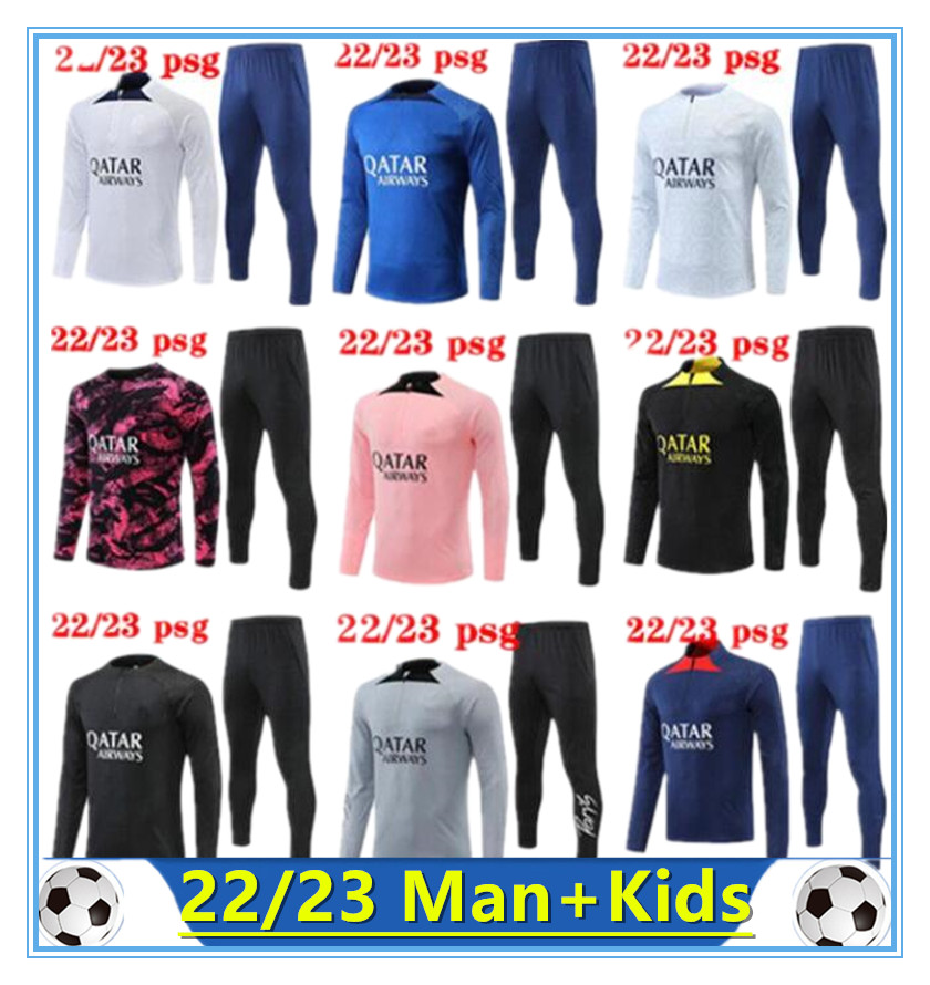 2022 2023 psgs tracksuit MBAPPE kids and men training suit long sleeve Football soccer Jersey kit uniform chandal adult boys, 22/23 fans9
2022 2023 psgs tracksuit MBAPPE kids and men training suit long sleeve Football soccer Jersey kit uniform chandal adult boys, 22/23 fans9