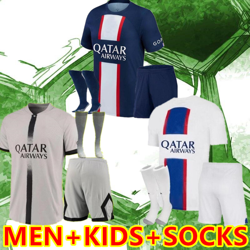 MBAPPE HAKIMI PLAYER #30 soccer jersey SERGIO RAMOS 22 23 Maillots de football 2022 2023 MARQUINHOS VERRATTI pSGS HAKIMI men kids kit SOCKS shirt uniforms, 22/23 3rd
MBAPPE HAKIMI PLAYER #30 soccer jersey SERGIO RAMOS 22 23 Maillots de football 2022 2023 MARQUINHOS VERRATTI pSGS HAKIMI men kids kit SOCKS shirt uniforms, 22/23 3rd
