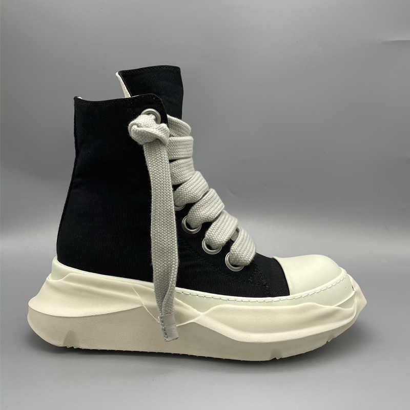 Rick Original Canvas Shoes Thick Sole Jumbo Shoeslace DRK Women Sports Shoes Owens Male Sneakers SHDW Lace-up Women's Sneaker With Box, Black
Rick Original Canvas Shoes Thick Sole Jumbo Shoeslace DRK Women Sports Shoes Owens Male Sneakers SHDW Lace-up Women's Sneaker With Box, Black