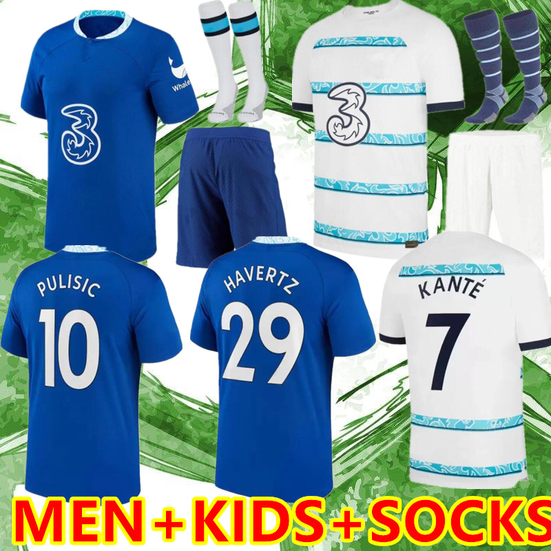 22 23 CFC Soccer Jersey PULISIC MOUNT HAVERTZ STERLING JORGINHO 2022 2023 football shirt men kids set kits KOULIBALY KANTE uniform socks Mendy T. SILVA CUCURELLA, Home + patch
22 23 CFC Soccer Jersey PULISIC MOUNT HAVERTZ STERLING JORGINHO 2022 2023 football shirt men kids set kits KOULIBALY KANTE uniform socks Mendy T. SILVA CUCURELLA, Home + patch