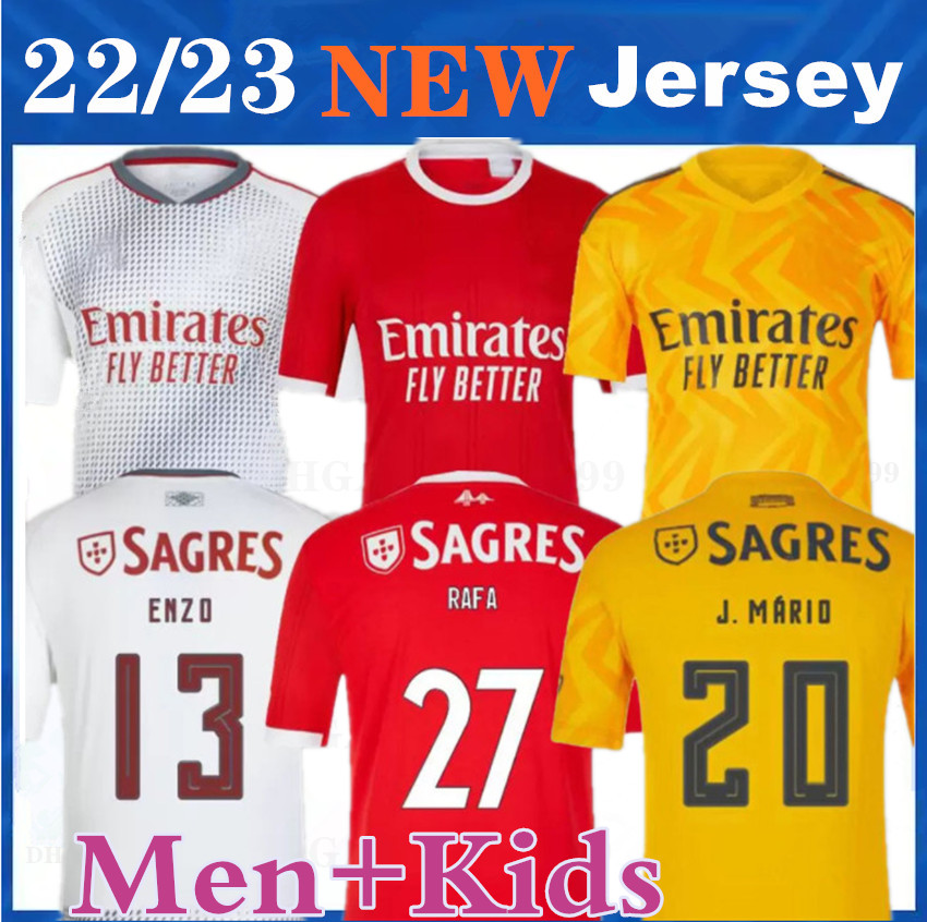22 23 EVERTON Benfica Soccer Jersey JONAS GABRIEL Camiseta SEFEROVIC ZIVKOVIC SALVIO ELISEU FEJSA RAFA 2022 2023 FANS version Football shirts S-4XL, Third
22 23 EVERTON Benfica Soccer Jersey JONAS GABRIEL Camiseta SEFEROVIC ZIVKOVIC SALVIO ELISEU FEJSA RAFA 2022 2023 FANS version Football shirts S-4XL, Third