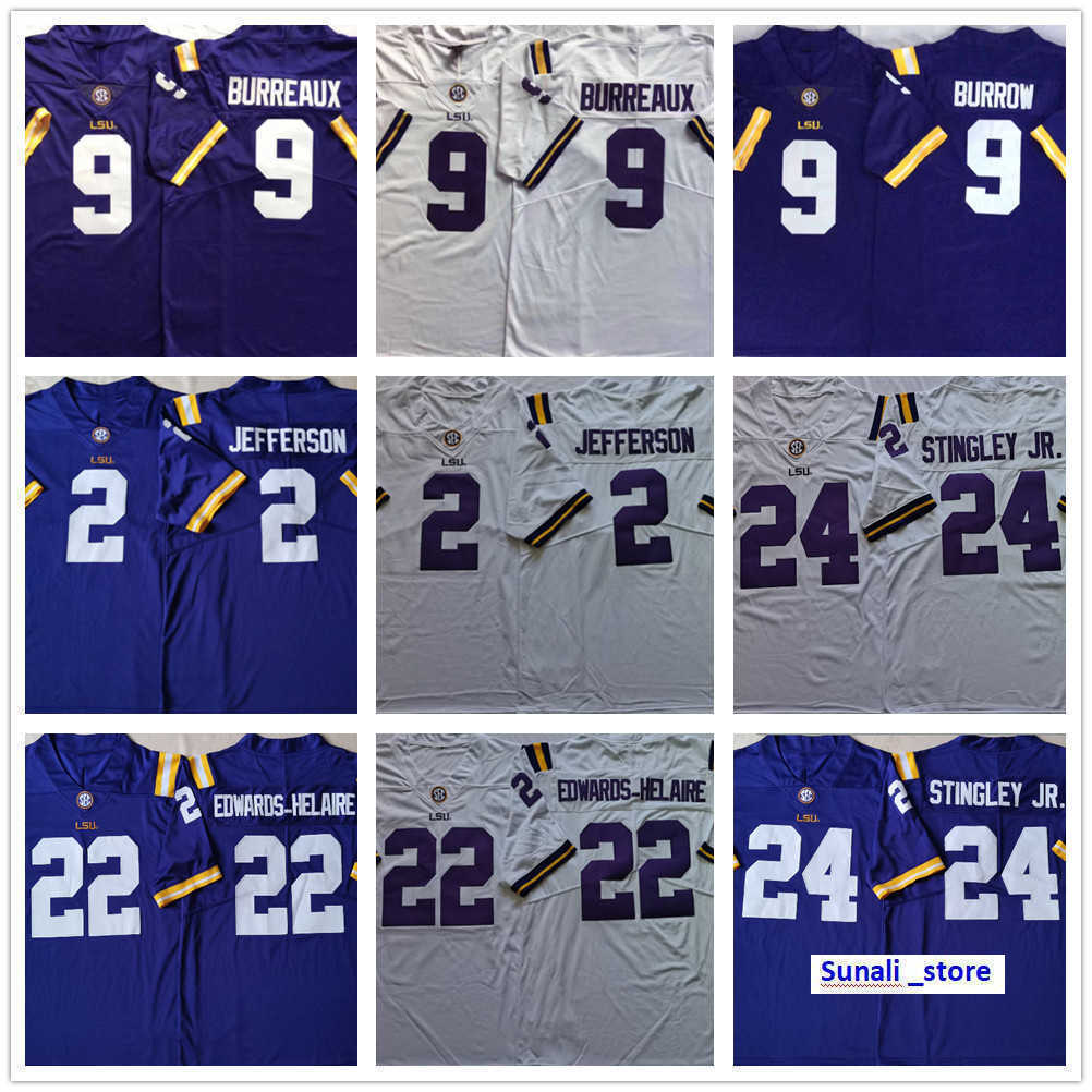 LSU Tigers Men College 9 Joe Burrow Burreaux Jerseys 2 Justin Jefferson 22 Clyde Edwards-Helaire 24 Derek Stingley Jr. Football Stitched Men Women Kids Youth, Purple
LSU Tigers Men College 9 Joe Burrow Burreaux Jerseys 2 Justin Jefferson 22 Clyde Edwards-Helaire 24 Derek Stingley Jr. Football Stitched Men Women Kids Youth, Purple