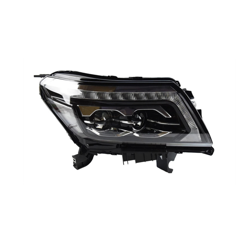 2 PCS Auto Car Head Light Parts For Navara NP300 20 17-2021 Modified LED Lamps Headlights Daytime Running Lights
