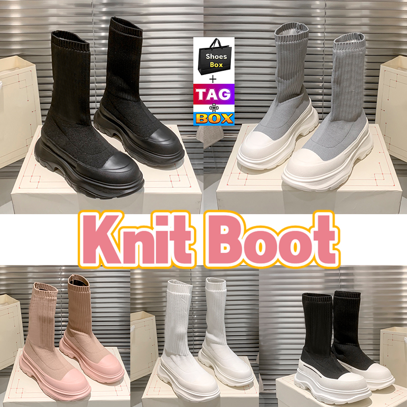 Tread Slick Boots Knee Half high top sock Boot with box designer Graffiti Knit Booties platform canvas long socks women shoes white silver black pink woman Sneakers, Shoes box
Tread Slick Boots Knee Half high top sock Boot with box designer Graffiti Knit Booties platform canvas long socks women shoes white silver black pink woman Sneakers, Shoes box
