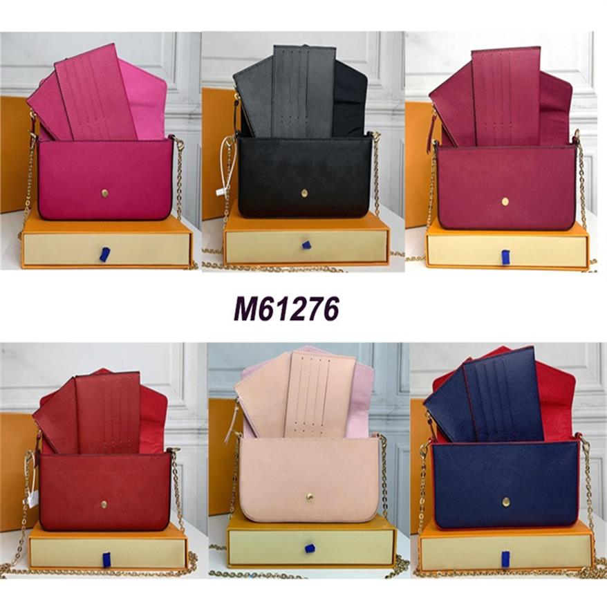 3pcs set Designers Bags Pouches Envelope Purse Woman Fashion Monogrames Multi Pochette Felicie Chain Crossbody Luxury Shoulder Bag247D, With gift box
3pcs set Designers Bags Pouches Envelope Purse Woman Fashion Monogrames Multi Pochette Felicie Chain Crossbody Luxury Shoulder Bag247D, With gift box