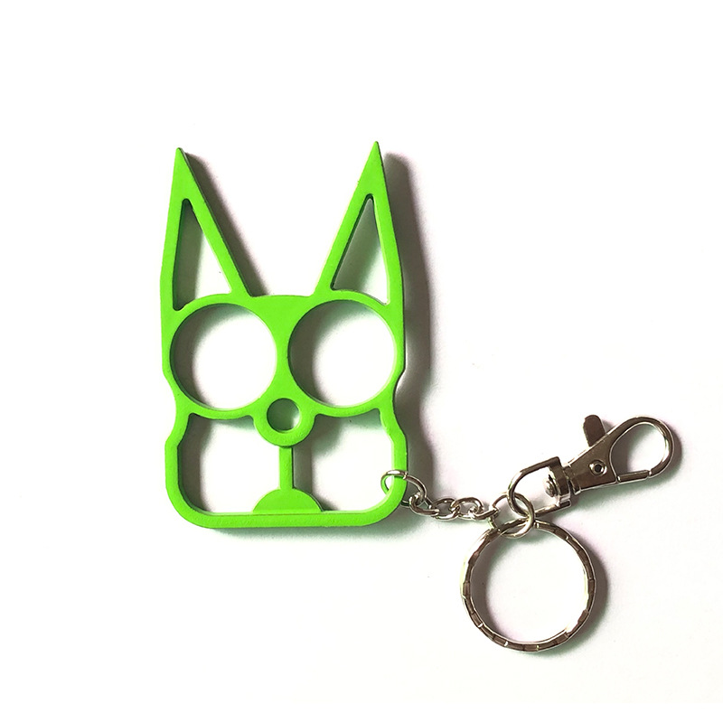 Keychain 16 Colors Multifunctional Defense Cat Cartoon Cats Finger Tiger Set Two Buckle Self-defense Broken Windows Machine Buckle Pendant opener
Keychain 16 Colors Multifunctional Defense Cat Cartoon Cats Finger Tiger Set Two Buckle Self-defense Broken Windows Machine Buckle Pendant opener