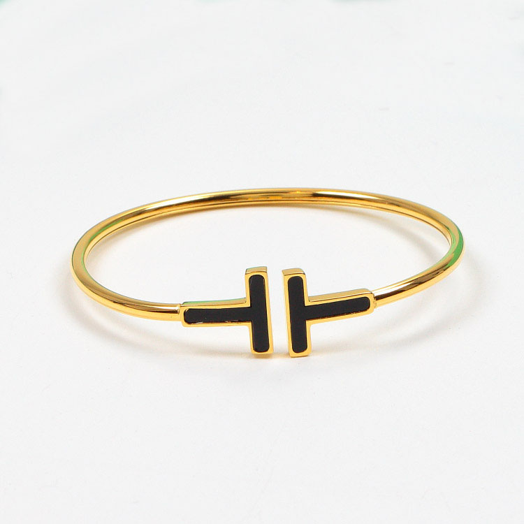 gold bangle for men Adjustable CZ Crystal Pulsera Double T Shaped Metal Cuff Bracelets Open Cross Charm Bracelet For Women
gold bangle for men Adjustable CZ Crystal Pulsera Double T Shaped Metal Cuff Bracelets Open Cross Charm Bracelet For Women