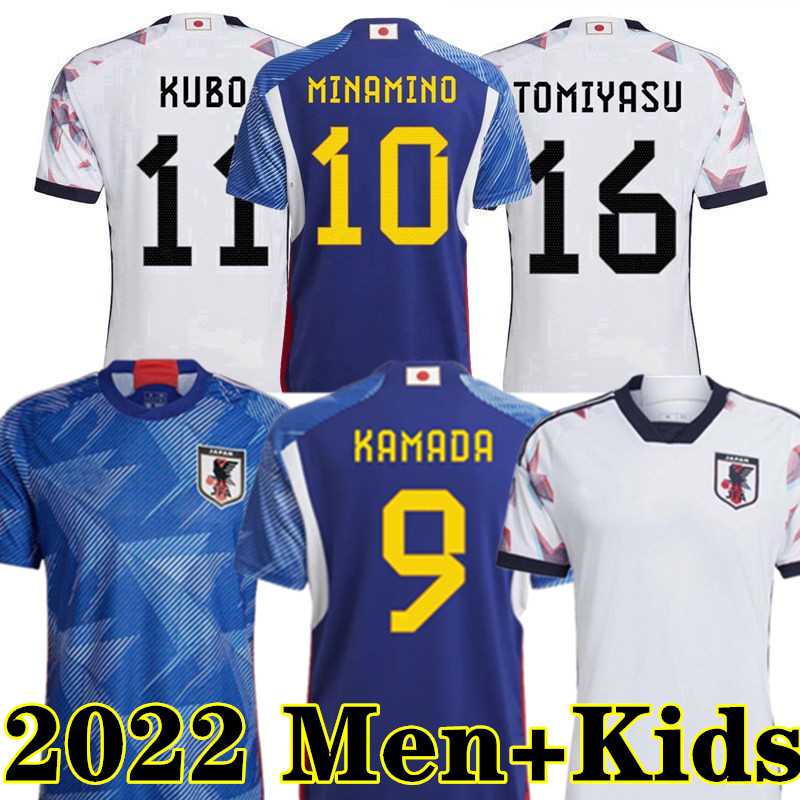 2022 Japan World Cup Soccer Jersey MINAMINO TSUBASA ATOM Japanese Football Shirt HONDA KAGAWA KYOGO SHIBASAKI KUBO KAMADA TOMIYASU ENDO men, Color 4
2022 Japan World Cup Soccer Jersey MINAMINO TSUBASA ATOM Japanese Football Shirt HONDA KAGAWA KYOGO SHIBASAKI KUBO KAMADA TOMIYASU ENDO men, Color 4