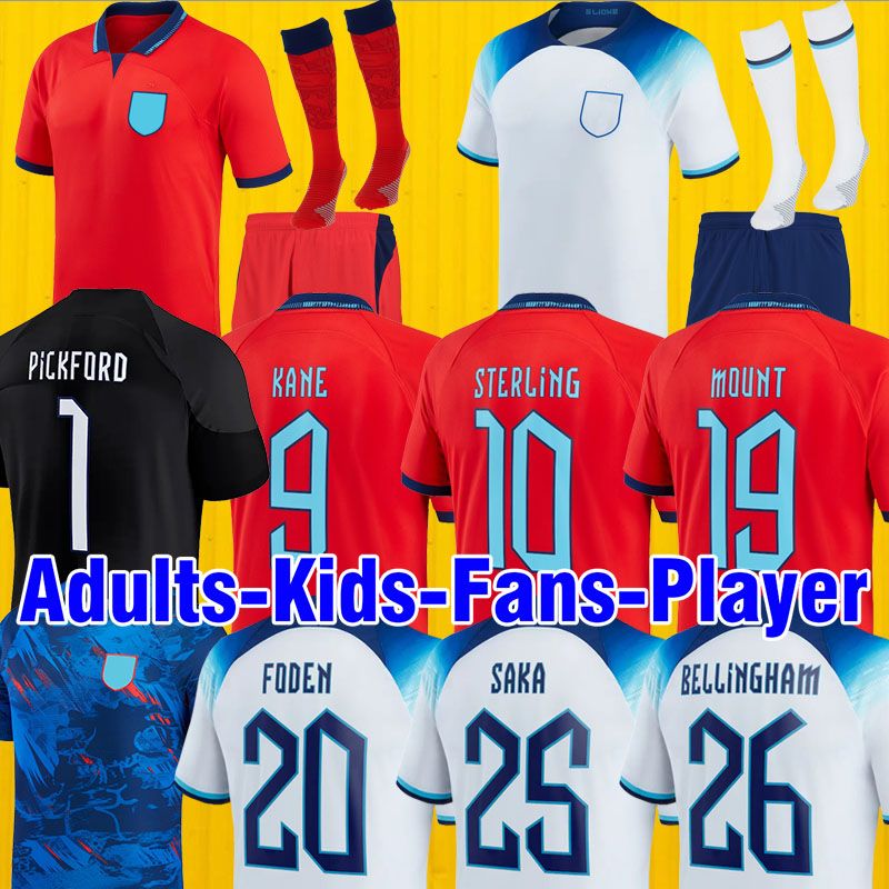 2022 2023 ENGLANDS soccer jersey MEAD KANE STERLING RASHFORD SANCHO GREALISH MOUNT FODEN SAKA 22 23 national team football shirt women men kids kit sets 999520, Home kids sock
2022 2023 ENGLANDS soccer jersey MEAD KANE STERLING RASHFORD SANCHO GREALISH MOUNT FODEN SAKA 22 23 national team football shirt women men kids kit sets 999520, Home kids sock