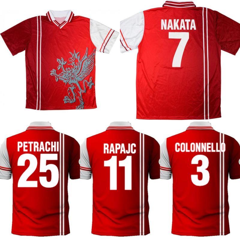 98 99 retro soccer jersey Perugia RAPAJC 1998 1999 NAKATA PETRACHI COLONNELL Man vintage classic football shirt BERNARDINI ZE MARIA, 98/99 home serie a jersey
98 99 retro soccer jersey Perugia RAPAJC 1998 1999 NAKATA PETRACHI COLONNELL Man vintage classic football shirt BERNARDINI ZE MARIA, 98/99 home serie a jersey