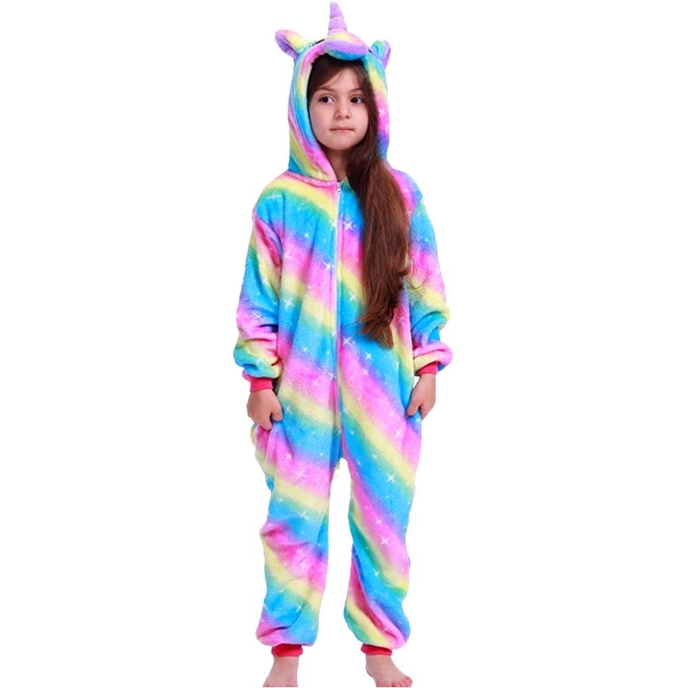 Pajamas Children Onesie Kids Unicorn Panda Pajamas Animal Cartoon Blanket Sleepers Baby Costume Winter Boys Girls Licorne Jumspuit 220927