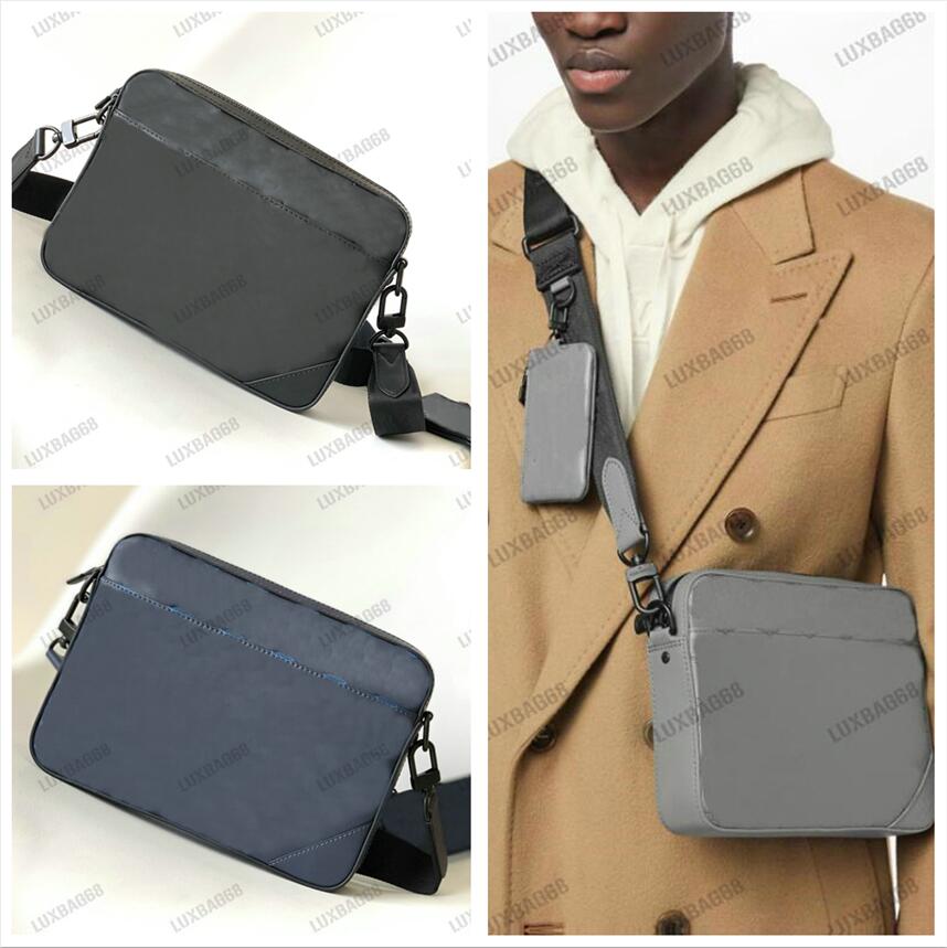 Briefcases Designer Duo Messenger Men's Shoulder bag 2pcs Zipper Briefcases with Coin Purse Navy Blue Black Grey Monograms Shadow leather Cr, Color-01
Briefcases Designer Duo Messenger Men's Shoulder bag 2pcs Zipper Briefcases with Coin Purse Navy Blue Black Grey Monograms Shadow leather Cr, Color-01