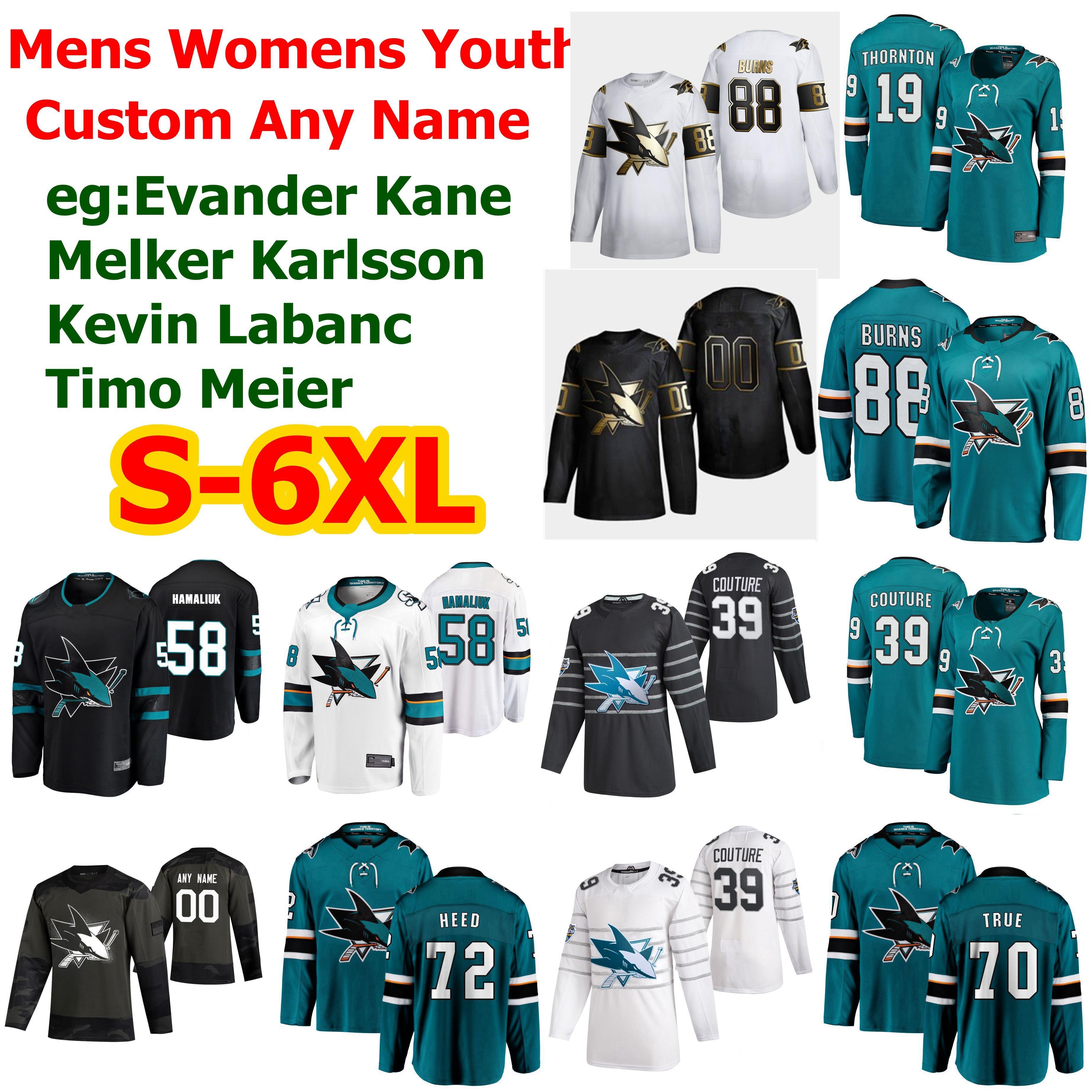 Hockey S-6XL All Star San Jose Sharks Hockey Jerseys 11 Stefan Noesen 70 Alexander True 40 Devan Dubnyk Joe Pavelski Barclay Goodrow Custom, Youth teal home
Hockey S-6XL All Star San Jose Sharks Hockey Jerseys 11 Stefan Noesen 70 Alexander True 40 Devan Dubnyk Joe Pavelski Barclay Goodrow Custom, Youth teal home