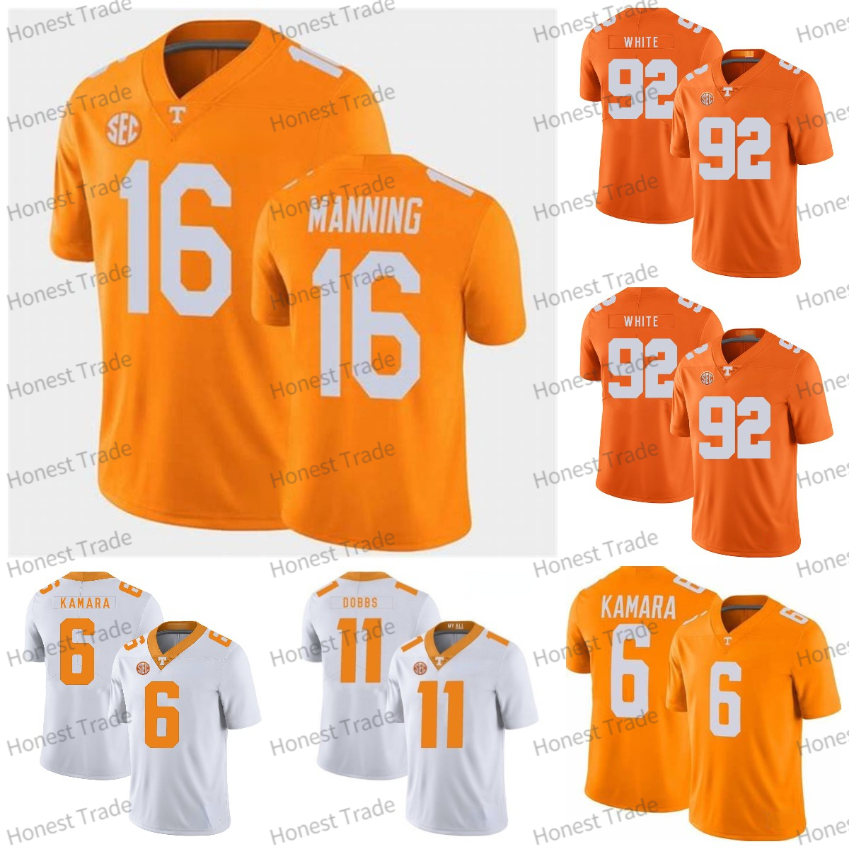 Custom Tennessee Volunteers Football Jersey Alvin Kamara 16 Peyton Manning 11 Joshua Dobbs Jason Witten NCAA College Mens Women Youth Jerseys, Orange jersey+150th patch
Custom Tennessee Volunteers Football Jersey Alvin Kamara 16 Peyton Manning 11 Joshua Dobbs Jason Witten NCAA College Mens Women Youth Jerseys, Orange jersey+150th patch