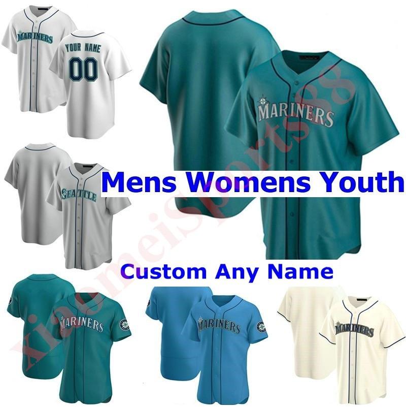 baseball 2021 Mariners Men Women kids Jersey Ken Griffey Jr. Felix Hernandez Edgar Martinez Mitch Haniger Kyle Seager Suzuki Ichiro Baseball, As shown in illustration
baseball 2021 Mariners Men Women kids Jersey Ken Griffey Jr. Felix Hernandez Edgar Martinez Mitch Haniger Kyle Seager Suzuki Ichiro Baseball, As shown in illustration