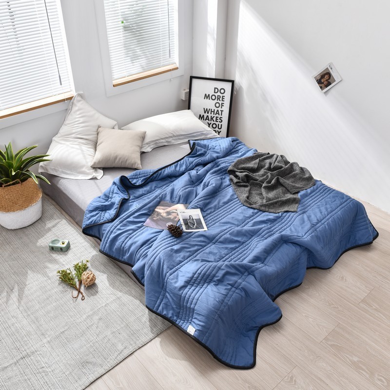 Blankets Swaddling Summer Cooling Blanket For Bed Weighted Blankets For Sleepers Adults Kids Home Couple Bed Air Condition Comforter Quilt 220927