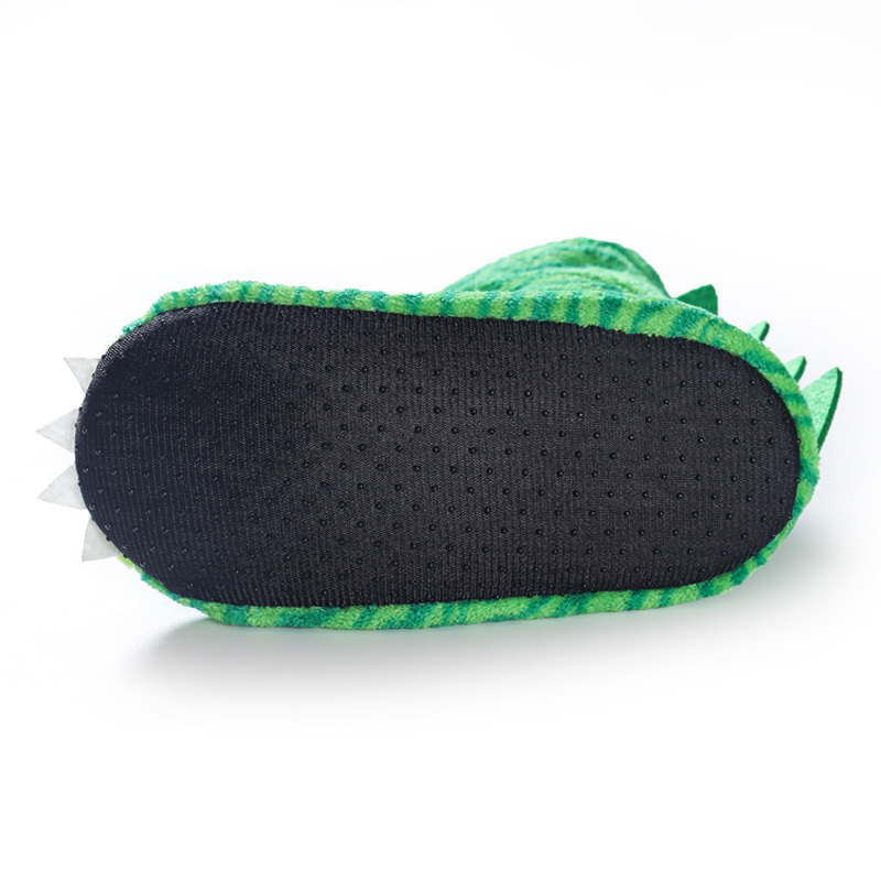 Slipper Selling Kids Girls Boys Floor Slippers Cute Animal Soft Warm Plush Lining NonSlip House Shoes Winter Boot Socks 27Year Old 220924
