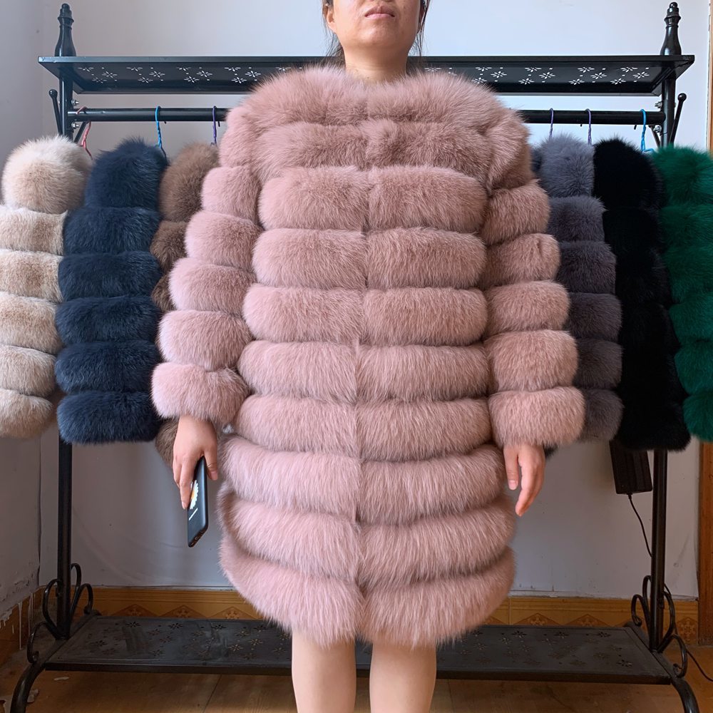 Women's Fur Faux 4in1 real fur coats Natural Real Jackets Vest Winter Outerwear coat high quality Clothes 220927