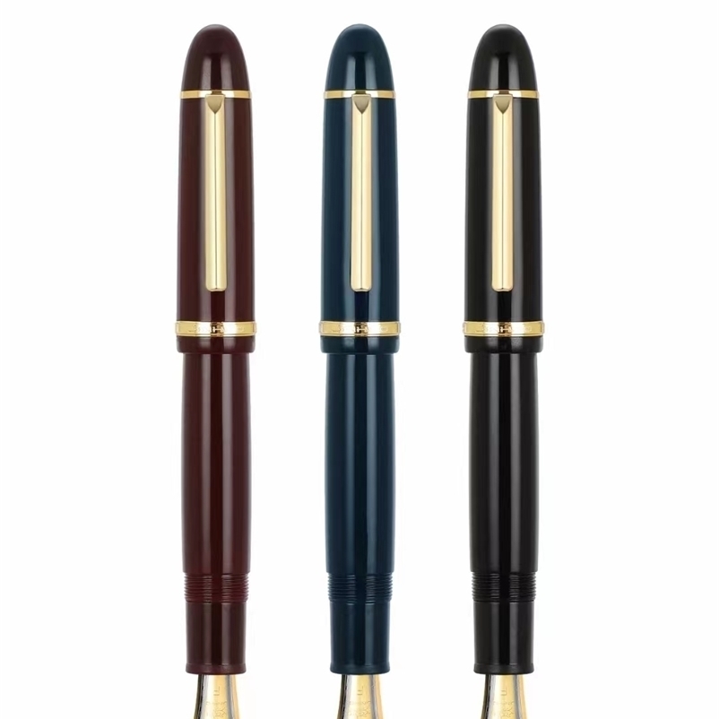 Fountain Pens JinHao X159 Acrylic Black Fountain Pen Metal Clip Extended Fine Nib F 0.5mm 220927, Red
Fountain Pens JinHao X159 Acrylic Black Fountain Pen Metal Clip Extended Fine Nib F 0.5mm 220927, Red