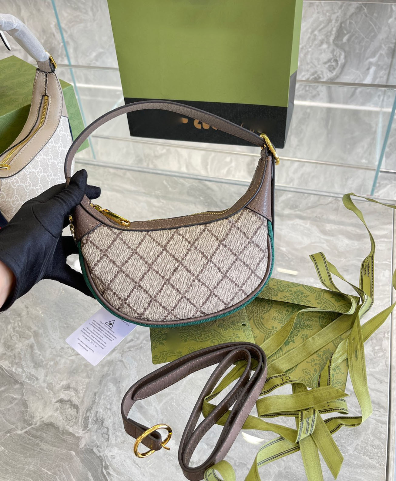 Designer bag Ophidia underarm bag Handbags Letters Dumplings Messenger bag high texture Genuine leather half moon shoulder Purses, #1
Designer bag Ophidia underarm bag Handbags Letters Dumplings Messenger bag high texture Genuine leather half moon shoulder Purses, #1