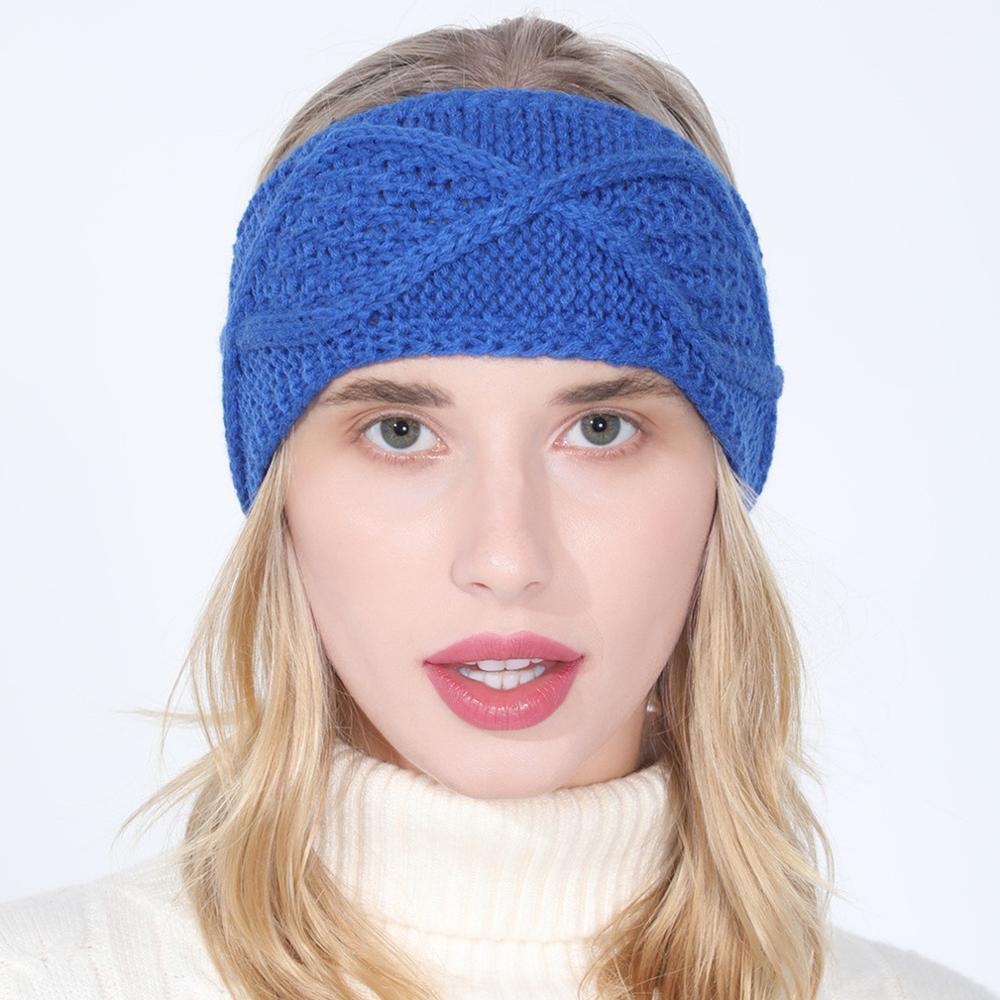 BeanieSkull Caps women autumn winter Ponytail Beanie hat female Stretch Crochet knitted hat lady arylic geometry pattern winter hat 220927