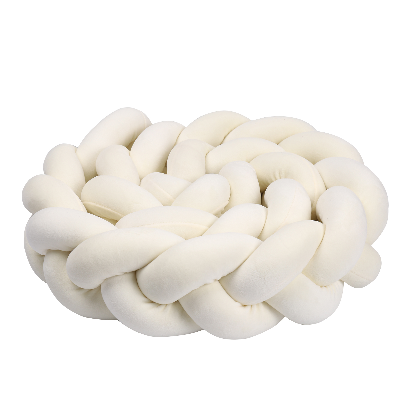 2m Braided Cot Bumper Infant Cradle Pillow Cushion Braid Knot Bumper Crib Bumper Protector Room Decor Tour De Lit Bebe Tresse