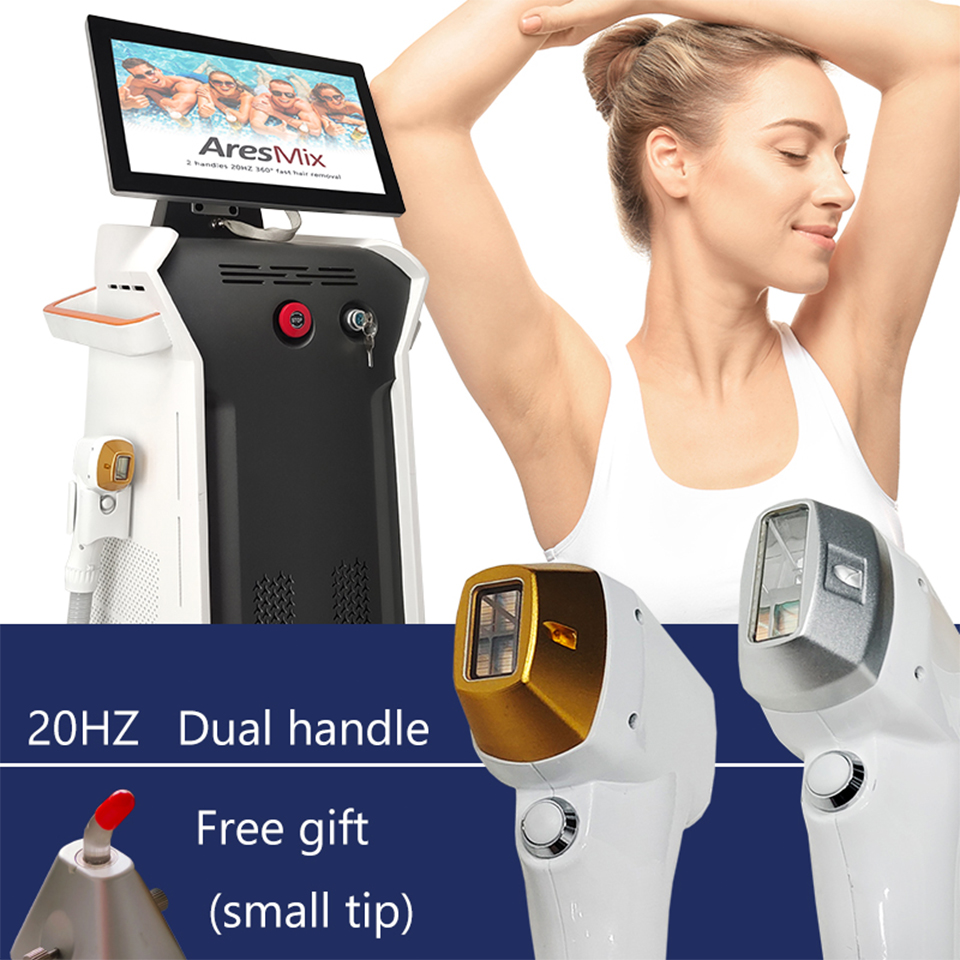 Professional 940nm 1064nm 755nm 808nm diode laser hair permanent hair removal machine 4 Wavelengths Painless Permanent Epilator