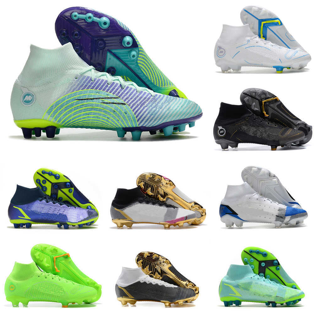 Soccer Shoes Mercurial Vapores XIV 14 Elite FG High Cleats CR7 Ronaldo Impulse Outdoor Knit ACC Football Boots 6.5-11
Soccer Shoes Mercurial Vapores XIV 14 Elite FG High Cleats CR7 Ronaldo Impulse Outdoor Knit ACC Football Boots 6.5-11
