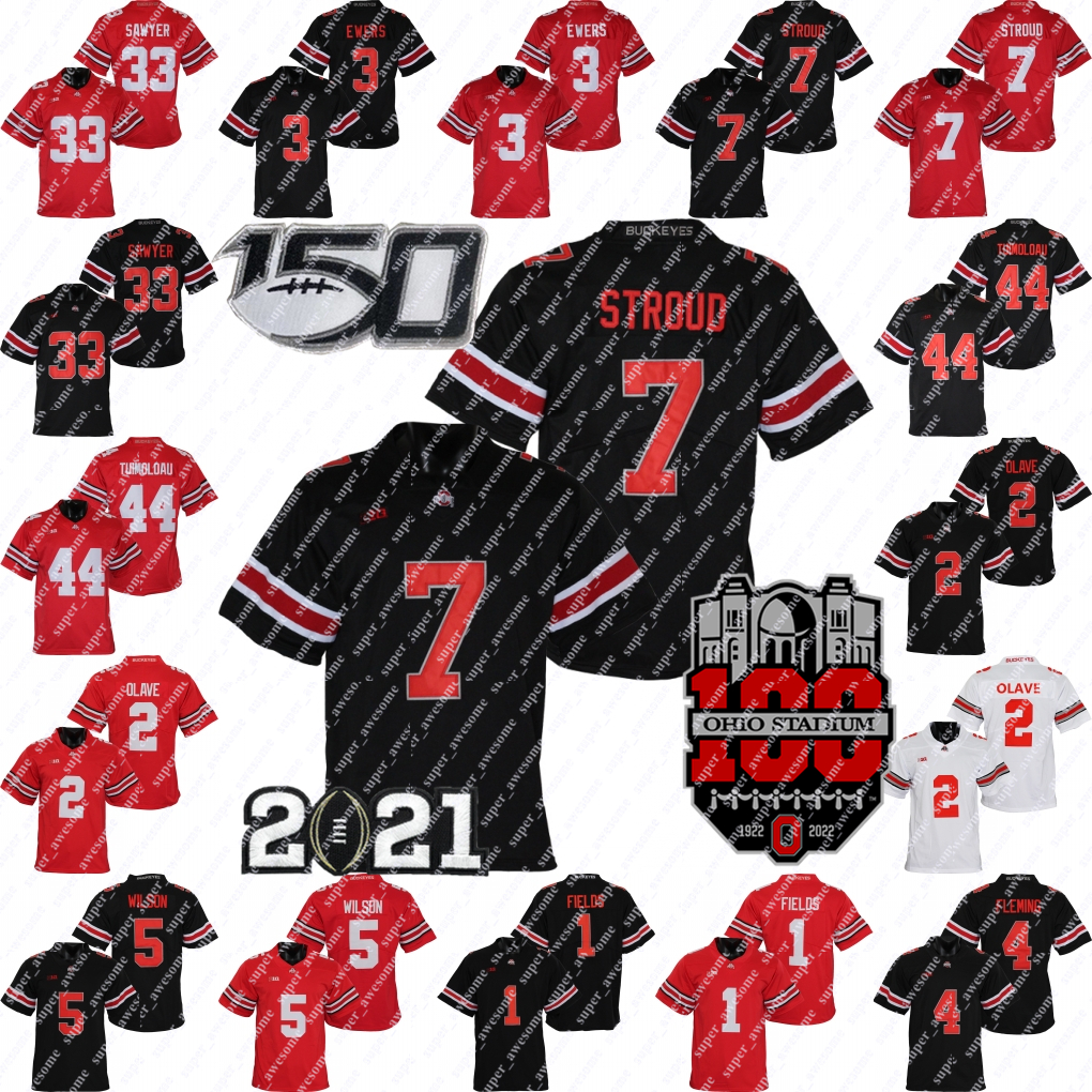 Football Jerseys NCAA Ohio State Buckeyes C.J. Stroud Jersey Jaxon Smith-Njigba Miyan Williams J.T. Tuimoloau TreVeyon Henderson Jack Sawyer Emeka Egbuka, Red-100th
Football Jerseys NCAA Ohio State Buckeyes C.J. Stroud Jersey Jaxon Smith-Njigba Miyan Williams J.T. Tuimoloau TreVeyon Henderson Jack Sawyer Emeka Egbuka, Red-100th