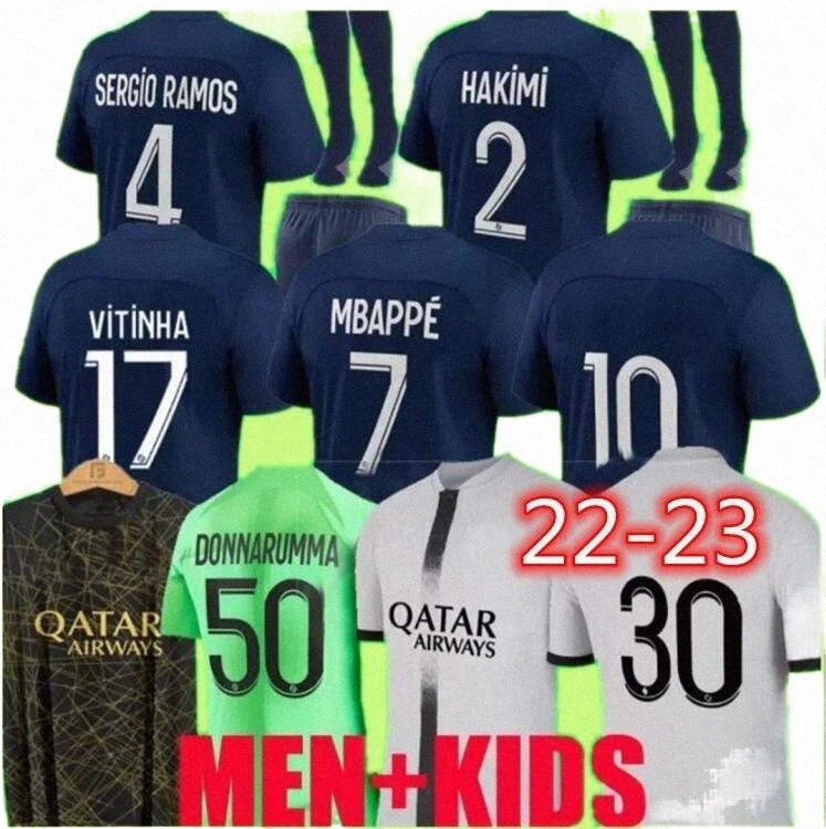 maillot de foot MBAPPE HAKIMI PsGs soccer jerseys 22 23 men kids hommes enfants VERRATTI MARQUINHOS KIMPEMBE football shirts uniforms SERGIO RAMOS 202 79Wk#, 4th ucl
maillot de foot MBAPPE HAKIMI PsGs soccer jerseys 22 23 men kids hommes enfants VERRATTI MARQUINHOS KIMPEMBE football shirts uniforms SERGIO RAMOS 202 79Wk#, 4th ucl