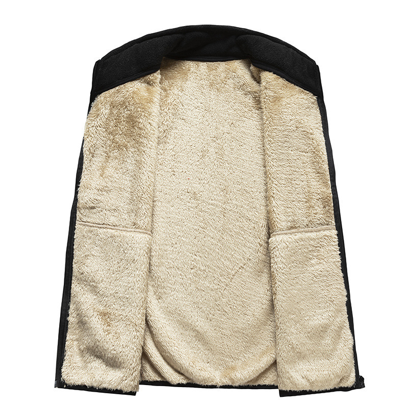 Men s Vests Plus size cashmere Sleeveless Vest Jackets Fashion wool vest Male Cotton Padded Coats Warm Waistcoats Clothing 8XL 220926