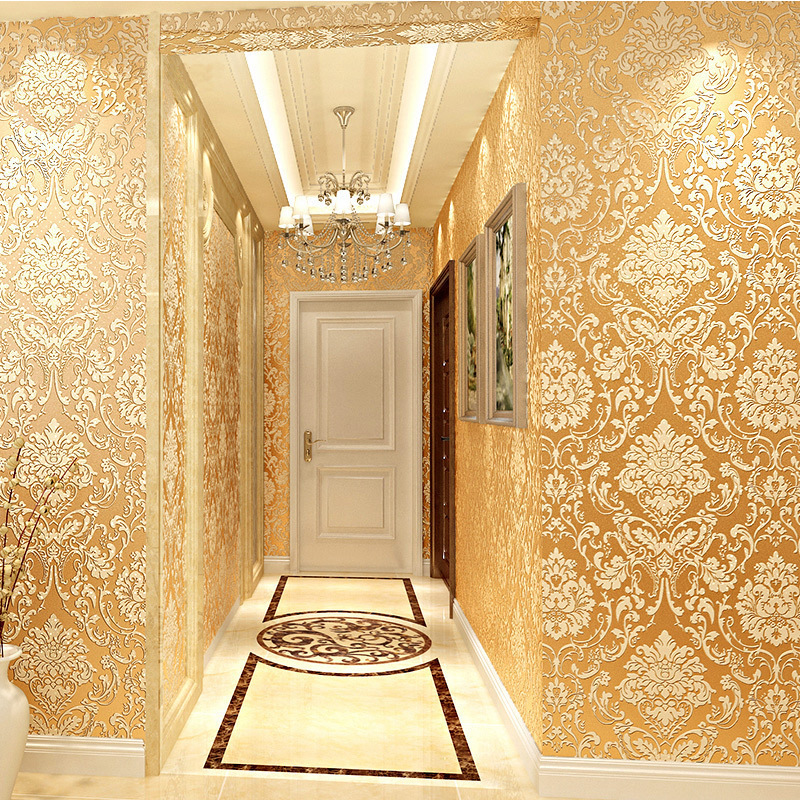 Wallpapers White Yellow 3d Embossed Flower Mural Wallpaper Peel and Stick Floral Living Room Self Adhesive for Bedroom Walls 220927