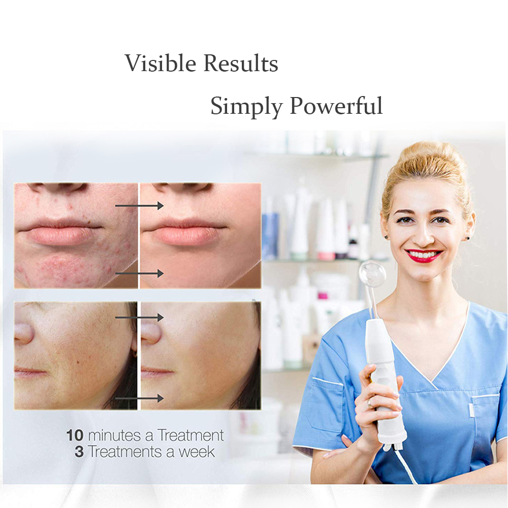 Face Massager Replacement Electrotherapy Wand Glass Tube High Frequency Machine Acne Skin Tightening High Frequency Skin Care 220926