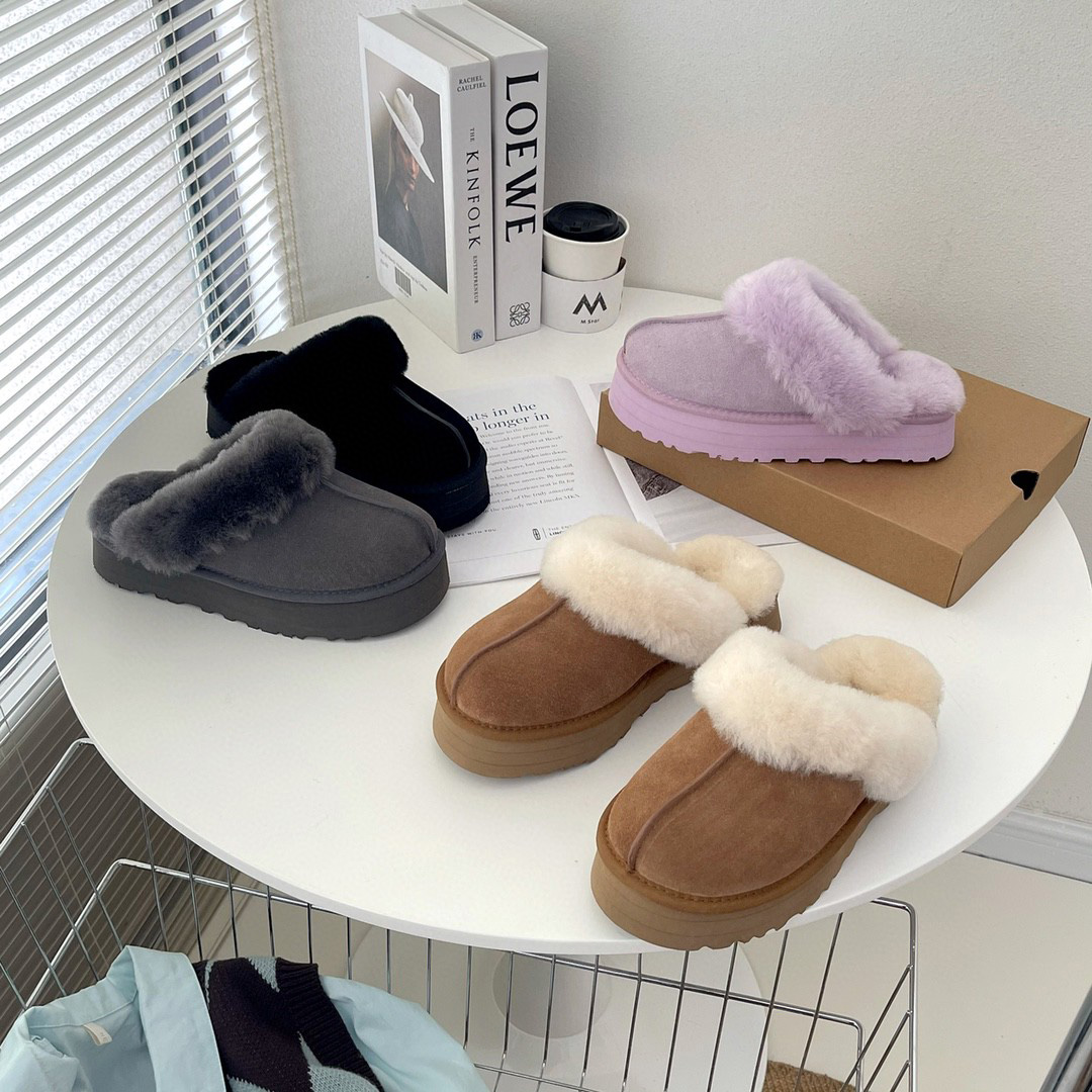 Women Disquette Slide Australia Classic Slippers Fur Winter Snow Black Grey Chestnut Coffee Wool Fashion Outdoor Platform Slipper, Color 1
Women Disquette Slide Australia Classic Slippers Fur Winter Snow Black Grey Chestnut Coffee Wool Fashion Outdoor Platform Slipper, Color 1