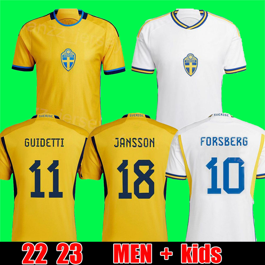Sweden 2022 2023 Soccer Jersey Larsson Kulusevski Kallstrom Forsberg Sverige 22 23 Suecia Football Shirts Uniform Home Yellow Away White, 2022 home aldult
Sweden 2022 2023 Soccer Jersey Larsson Kulusevski Kallstrom Forsberg Sverige 22 23 Suecia Football Shirts Uniform Home Yellow Away White, 2022 home aldult