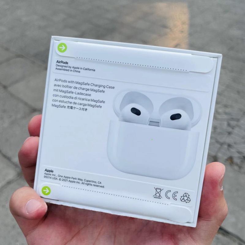 wholesale Original Wireless Earphones AirPods 3rd generation Bluetooth Headphones H1 Chip Rename GPS Charging AP3, White
wholesale Original Wireless Earphones AirPods 3rd generation Bluetooth Headphones H1 Chip Rename GPS Charging AP3, White