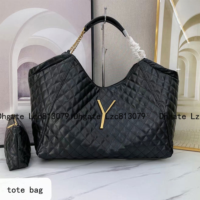 large capacity tote bag genuine leather quilting shopping bag Fashion travel handbag women chain Shoulder Bags Ladies Mummy work handbags, Black
large capacity tote bag genuine leather quilting shopping bag Fashion travel handbag women chain Shoulder Bags Ladies Mummy work handbags, Black