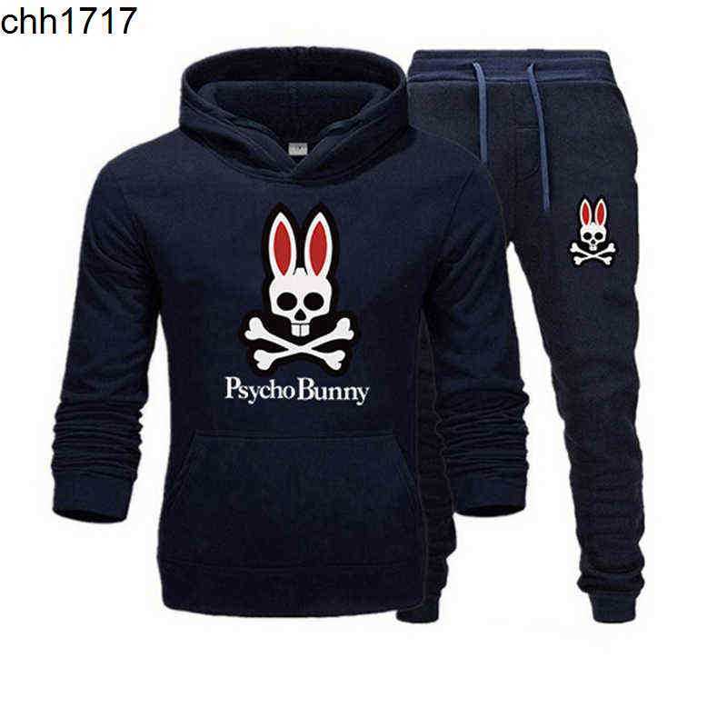 2022 Men Tracksuits Male Hoodies and Pants Long Sleeve Psycho Jogging Suits Bunny Streetwear Athletic Sets, White
2022 Men Tracksuits Male Hoodies and Pants Long Sleeve Psycho Jogging Suits Bunny Streetwear Athletic Sets, White