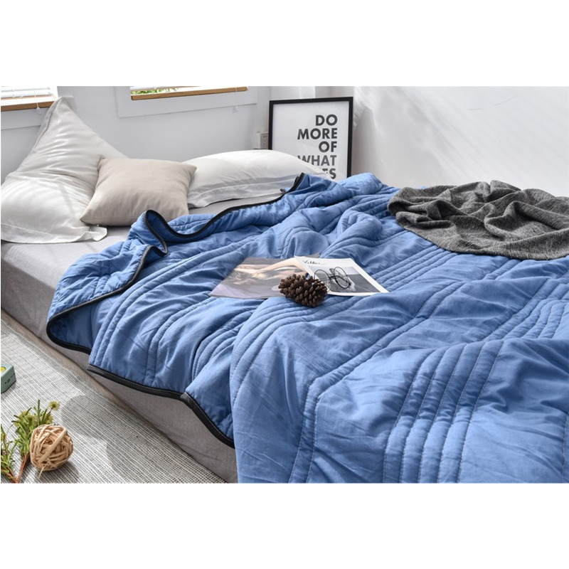 Blankets Swaddling Summer Cooling Blanket For Bed Weighted Blankets For Sleepers Adults Kids Home Couple Bed Air Condition Comforter Quilt 220927