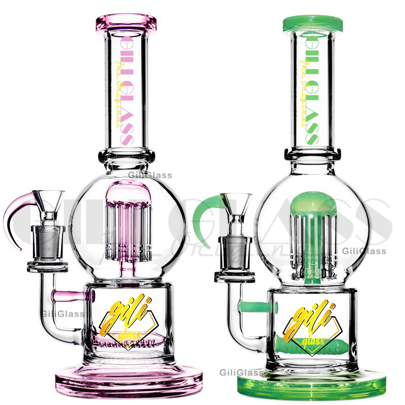 10.5 inches hookah Glass water bongs classics design 8 arm tree perc dab rig honeycomb/cage 5mm thick bong Smoking Accessories
10.5 inches hookah Glass water bongs classics design 8 arm tree perc dab rig honeycomb/cage 5mm thick bong Smoking Accessories