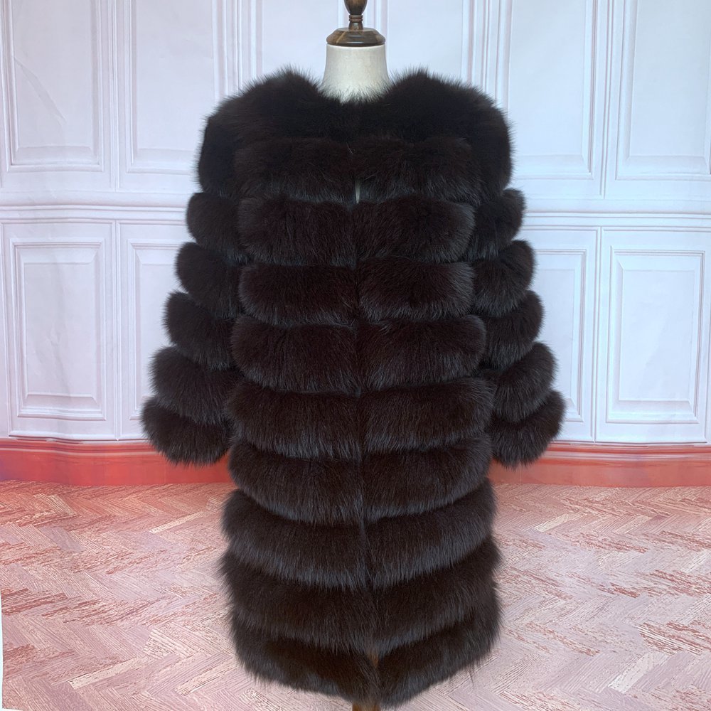 Women's Fur Faux 4in1 real fur coats Natural Real Jackets Vest Winter Outerwear coat high quality Clothes 220927