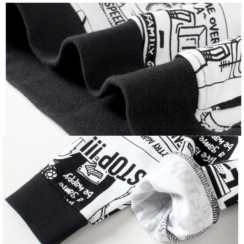 Pullover Kids Hoodies Childen Cartoon Clothes Korean Teenage Boys Loose Sport Tops Spring Long Sleeve Sweatshirts 4 14 Years LP220924