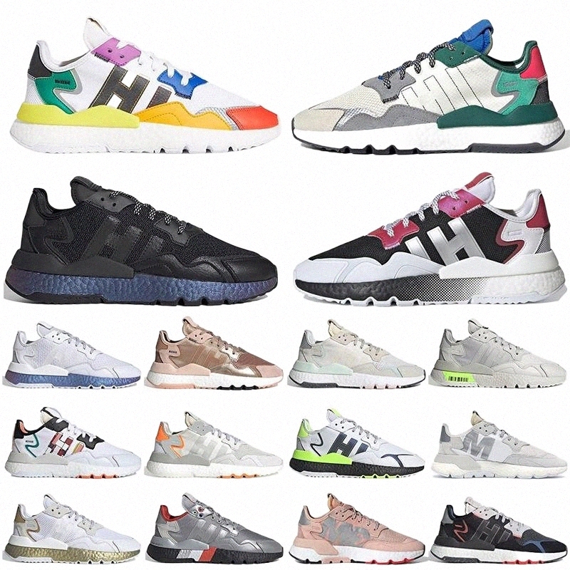 nite jogger original running shoes for men women sports sneakers black xeno white silver metallic blue mens womens trainers outdoor jogging