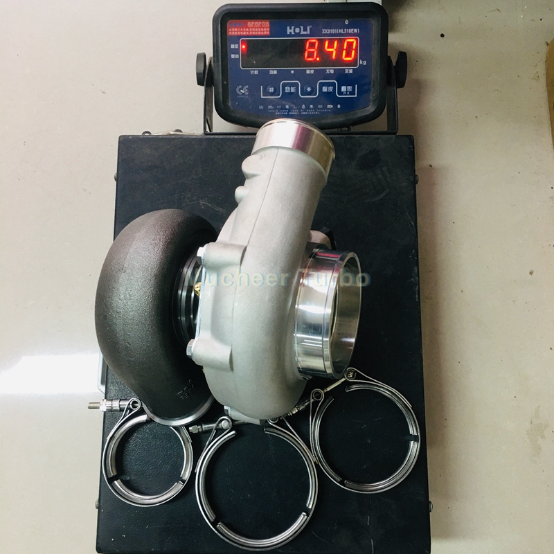 G35-1050 Turbocharger for G-Series Positive Rotation Dual Ball Bearing Turbo Billet Compressor Wheel A/R 0.83 V-Band Turbine